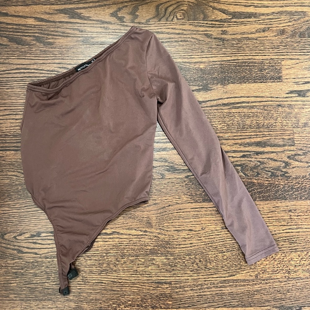 PLT One shoulder bodysuit